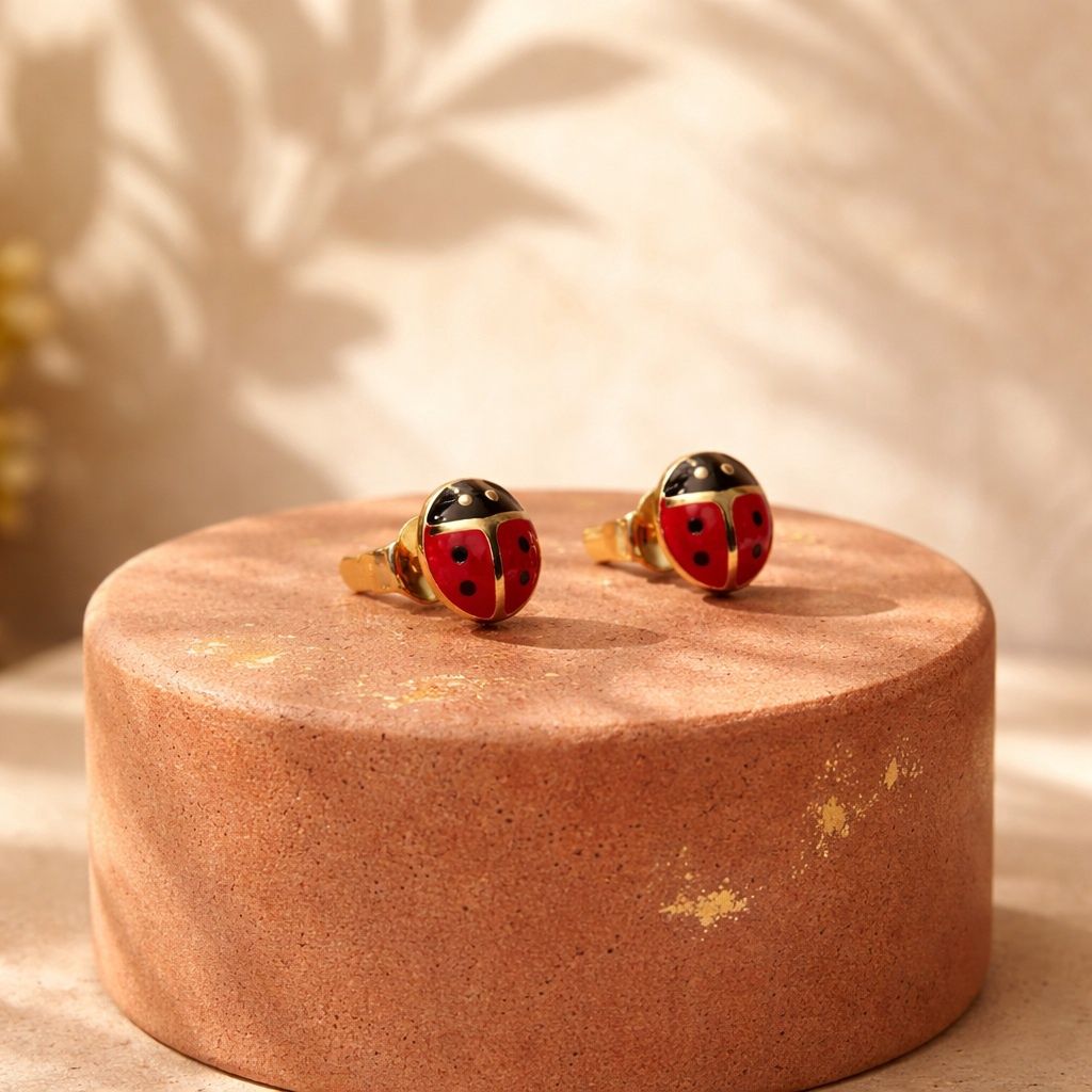 CHARLOTTE - Boucles d’oreilles plaqué 18K