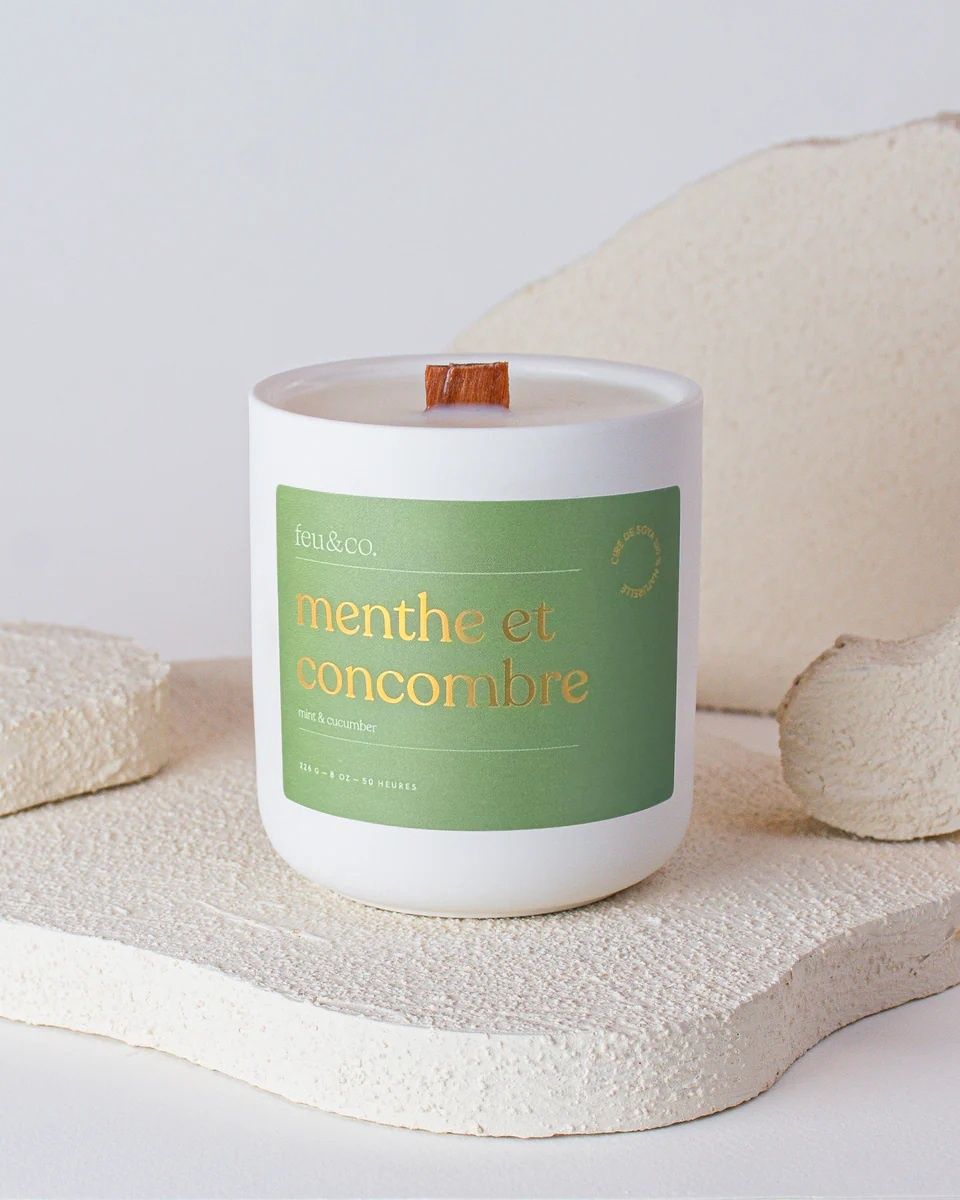 Bougie - Menthe &amp; Concombre