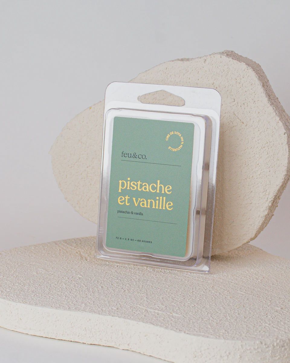 Cubes de cire - Pistache & Vanille Cubes de cire - Pistache & Vanille