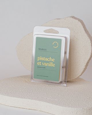 Cubes de cire - Pistache &amp; Vanille