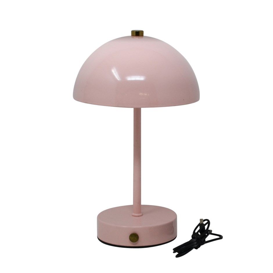 Lampe USB - Dôme rose