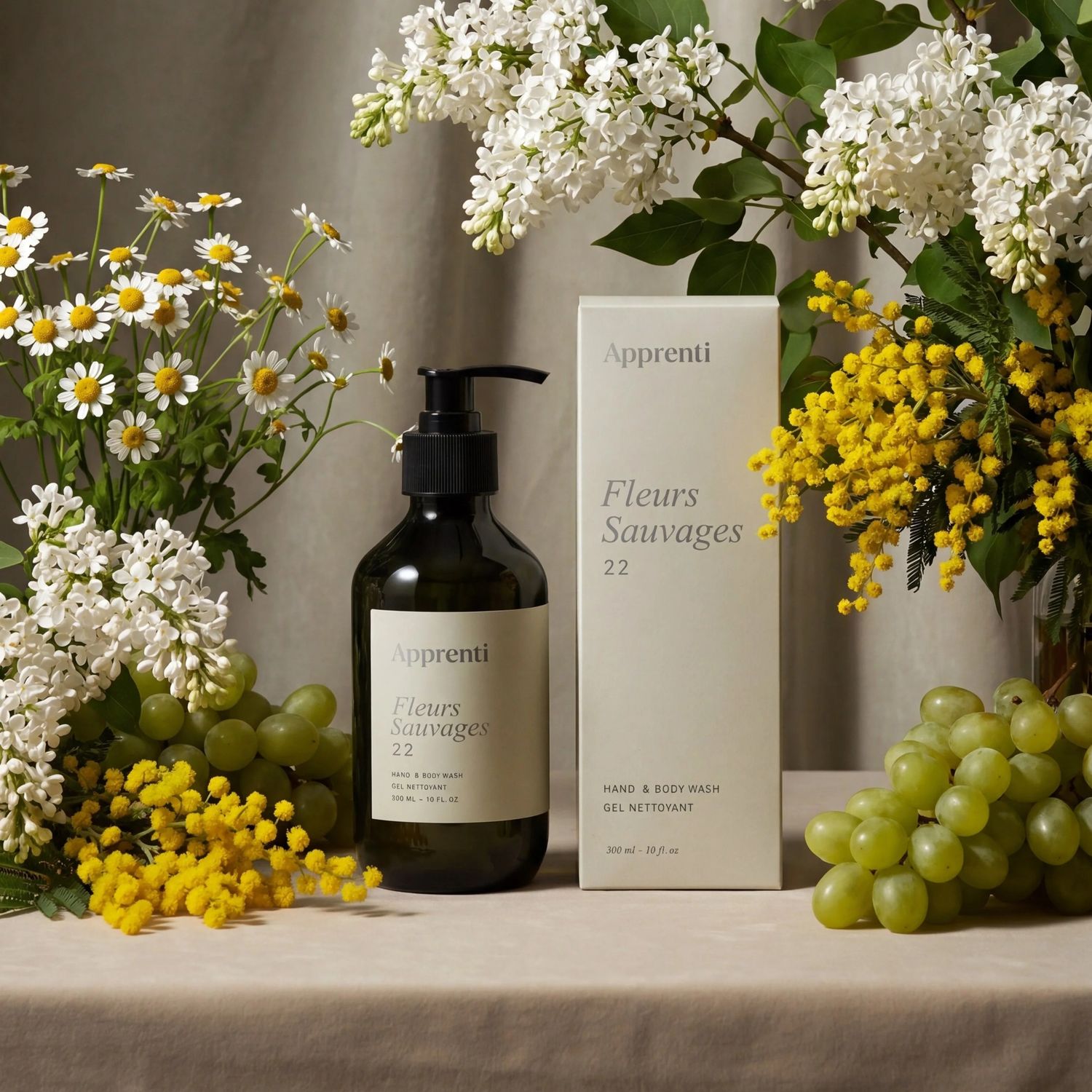 Gel nettoyant - Fleurs Sauvages 22