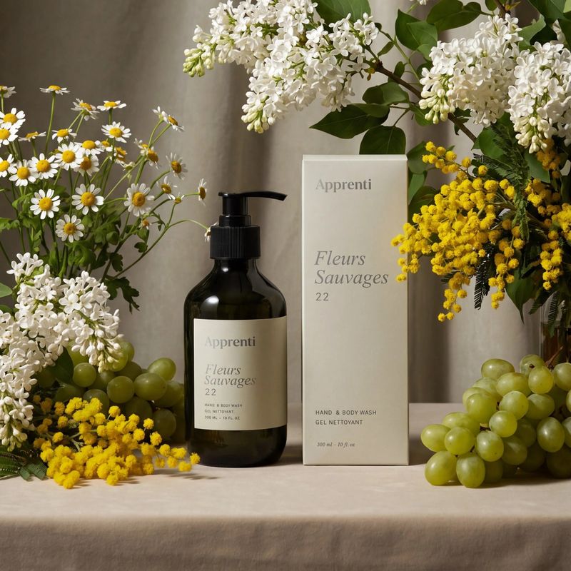 Gel nettoyant - Fleurs Sauvages 22