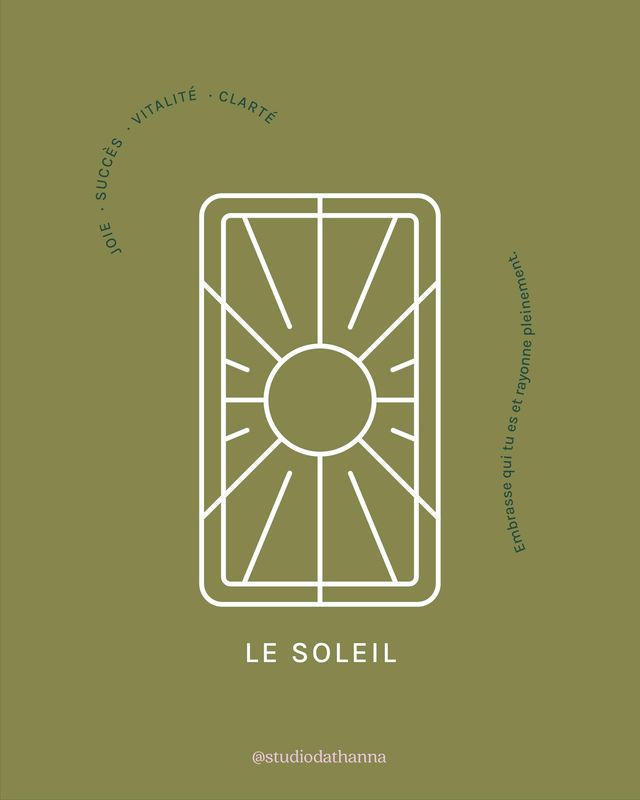 Capteur de soleil - Le soleil (Tarot)