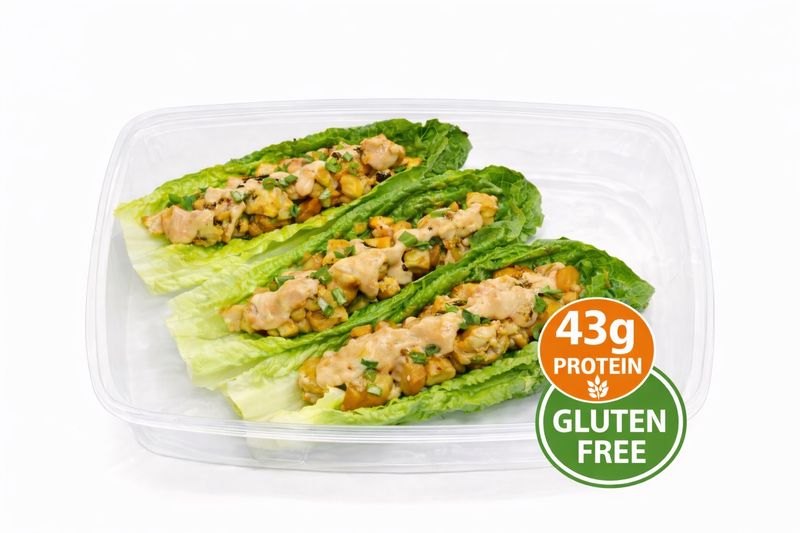 Cashew Chicken Lettuce Wraps
