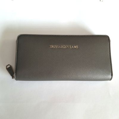 Trussardi Jeans portefeuille bronskleurig