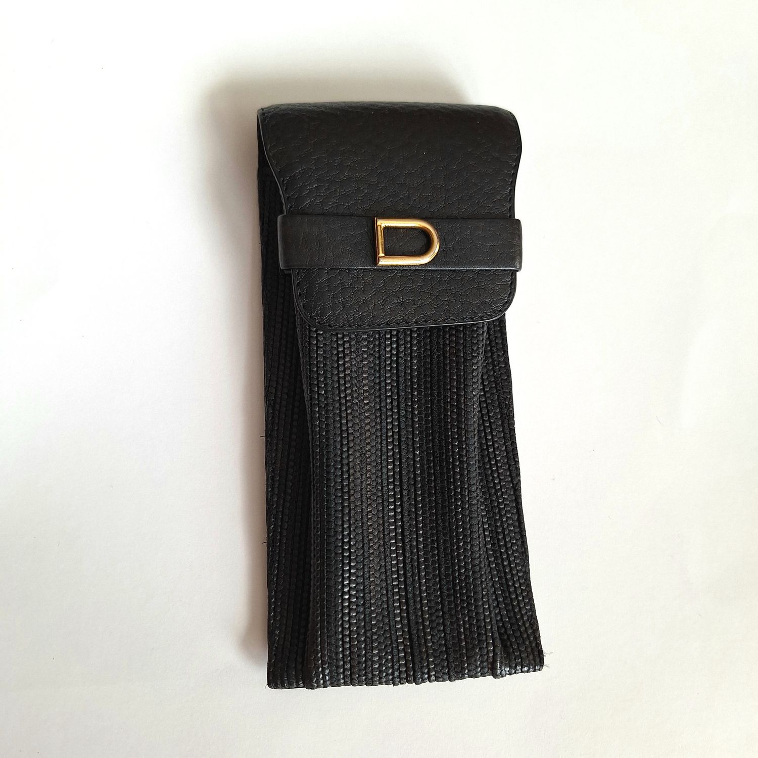 DELVAUX zwart bril- of penetui