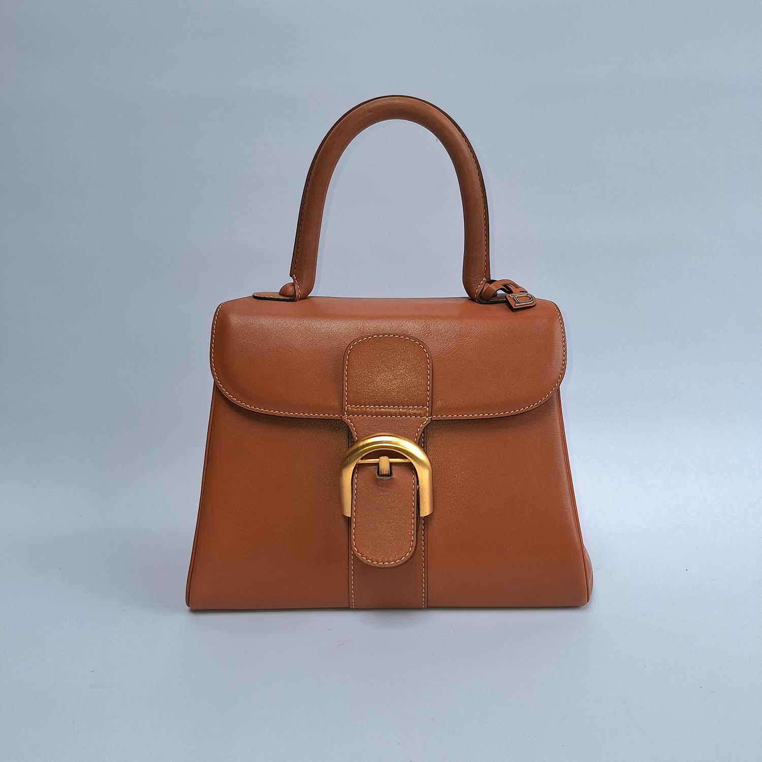 DELVAUX brillant PM cognac