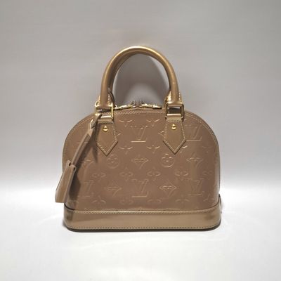 LOUIS VUITTON Alma BB vernis monogram