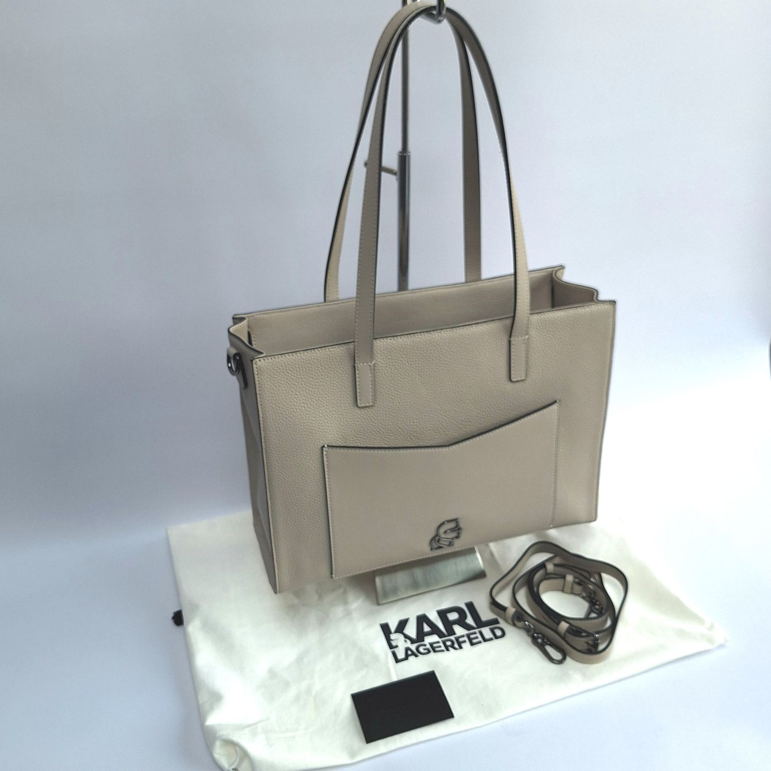 KARL LAGERFELD beige handtas/crossbody