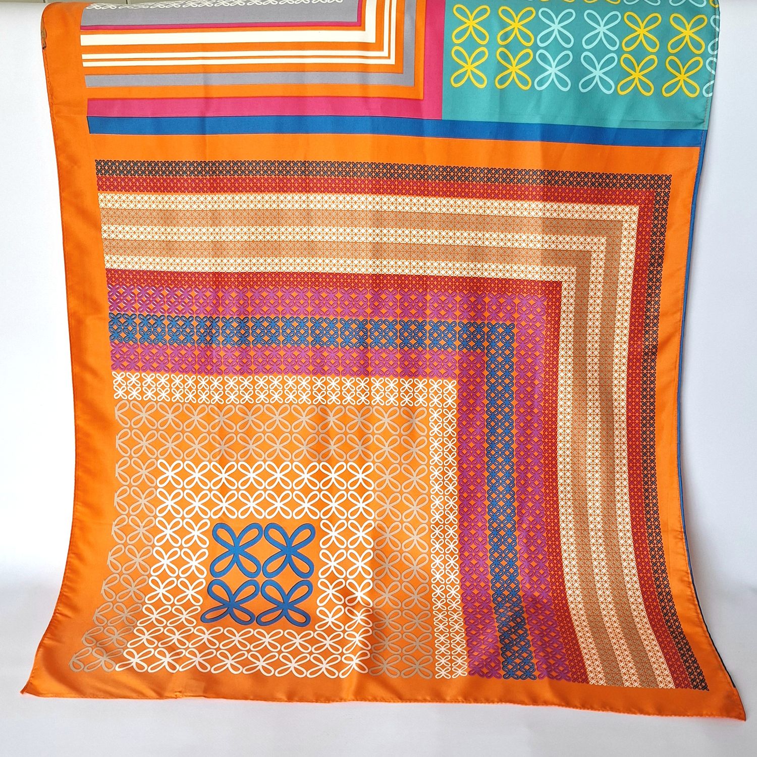 RECHTHOEKIGE SJAAL multicolour