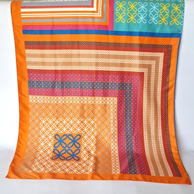 RECHTHOEKIGE SJAAL multicolour