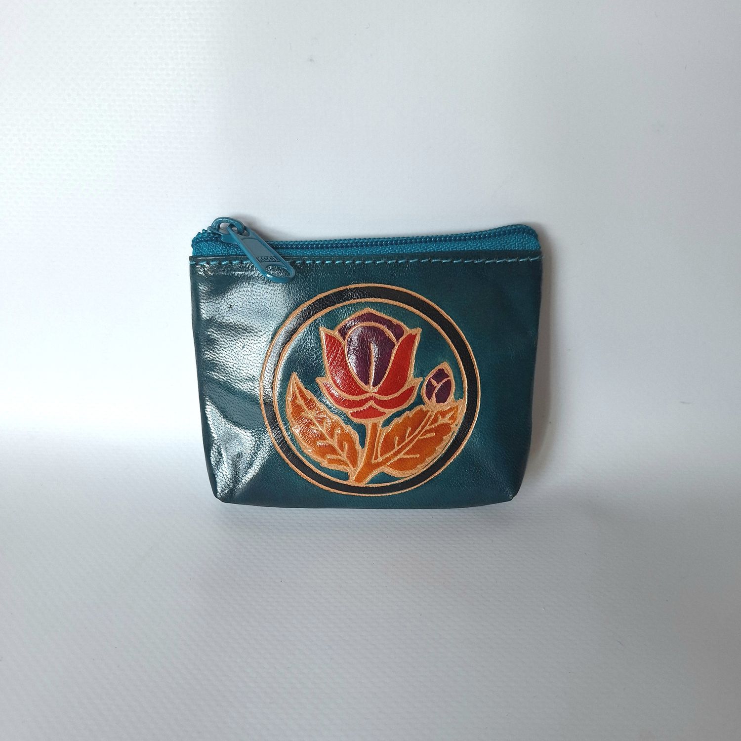 PORTEMONNEETJE PETROL