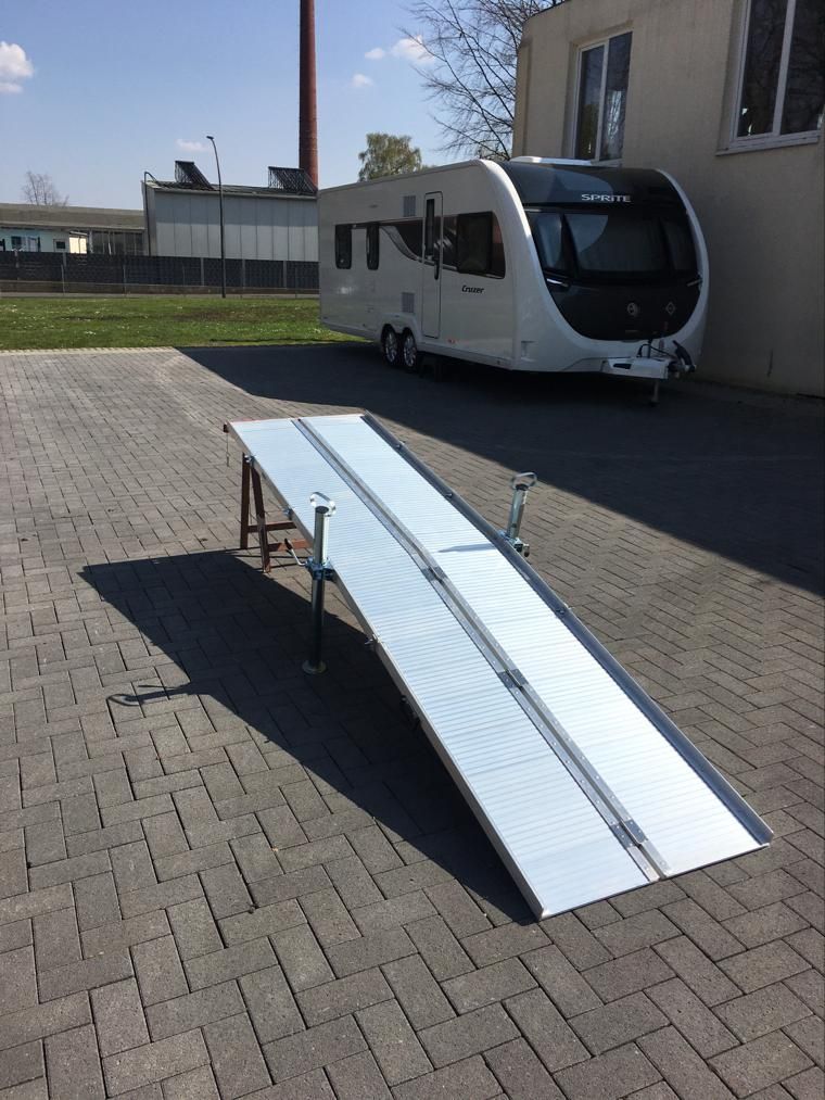 ALU -Rampe  215 x 110 x 4 cm LxBxH