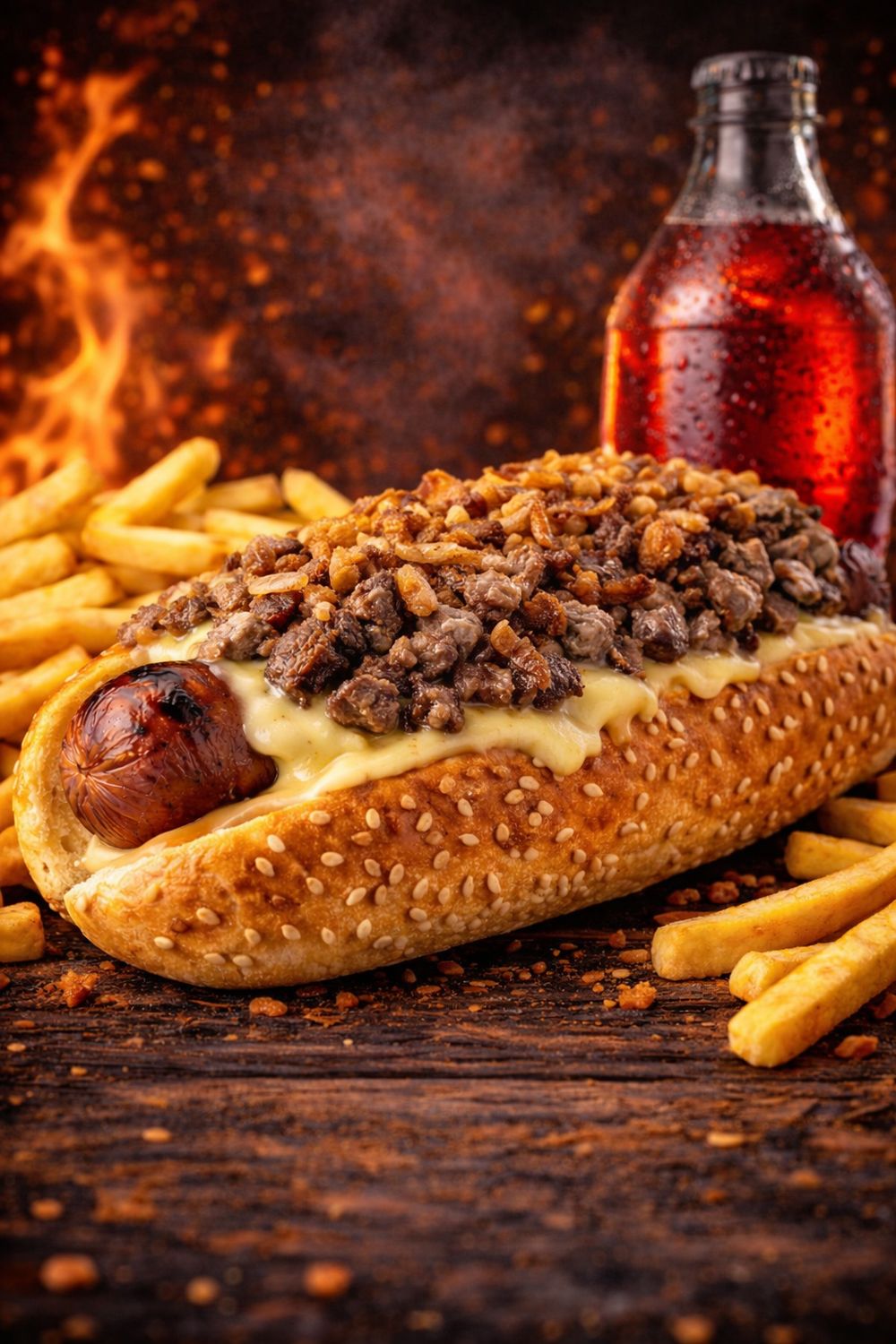 COMBO #4 DOGGO LA FIRMA DE LA CASA  (Incluye papas y refresco natural)