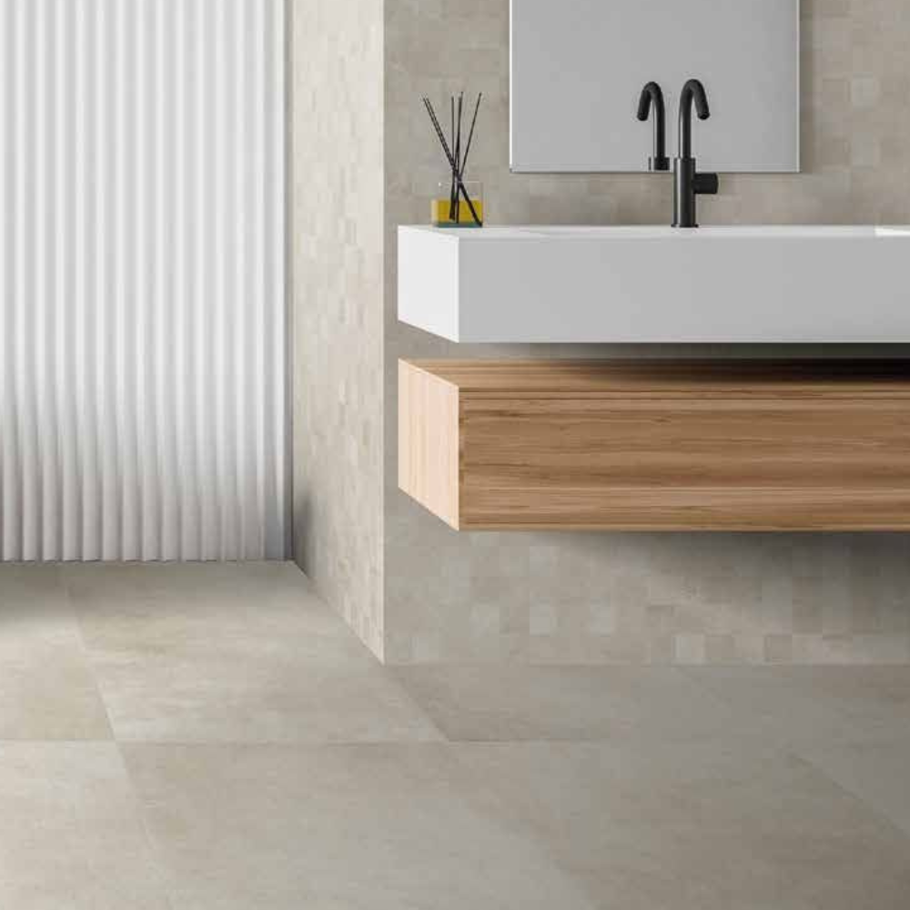 MARTE 30,5X61 CM - GRES PORCELLANATO EFFETTO CEMENTO NATURALE NON RETTIFICATO BEIGE - CONFEZIONE MQ 1,67 - 89,40€ AL MQ