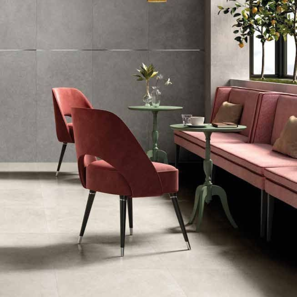 NARVIK 60X120 CM - GRES PORCELLANATO EFFETTO CEMENTO OPACO RETTIFICATO GREY - CONFEZIONE MQ 1,44 - 16,90€ AL MQ