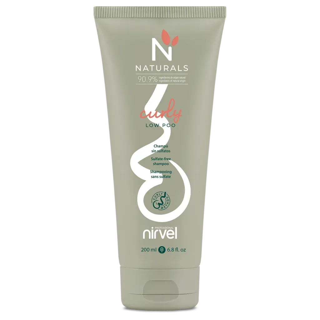 Champú Lowpoo Naturals Curly Para Cabellos Rizados 200 ml