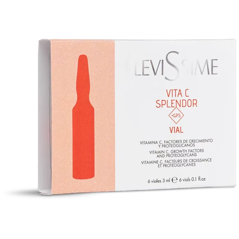 Ampollas Faciales Antioxidantes Vitamina C Splendor 6 viales 3 ml