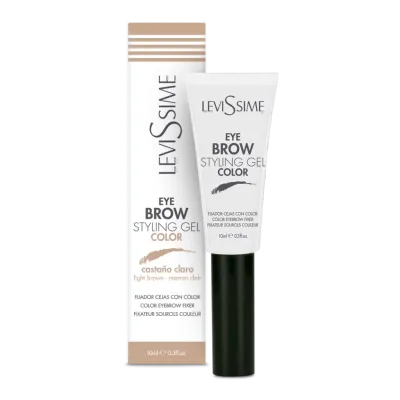 Máscara De Color En Gel Fijadora Para Cejas (Castaño Claro) Máscara De Color En Gel Fijadora Para Cejas (Castaño Claro)