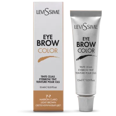 Tinte Para Cejas Marron Claro 7-7 Cobertura Canas