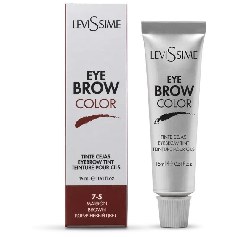 Tinte Para Cejas Marron Oscuro 7-5 Cobertura Canas