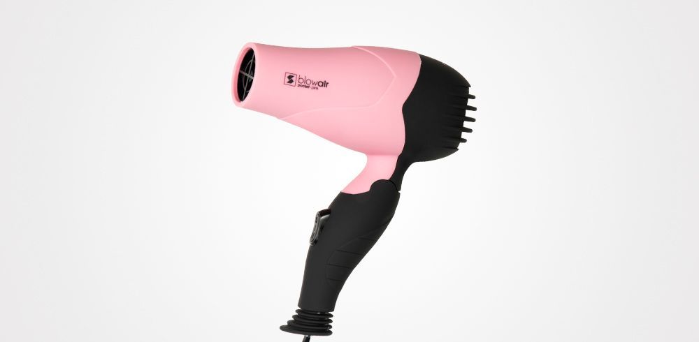 Secador De Viaje Plegable Rosa Secador De Viaje Plegable Rosa