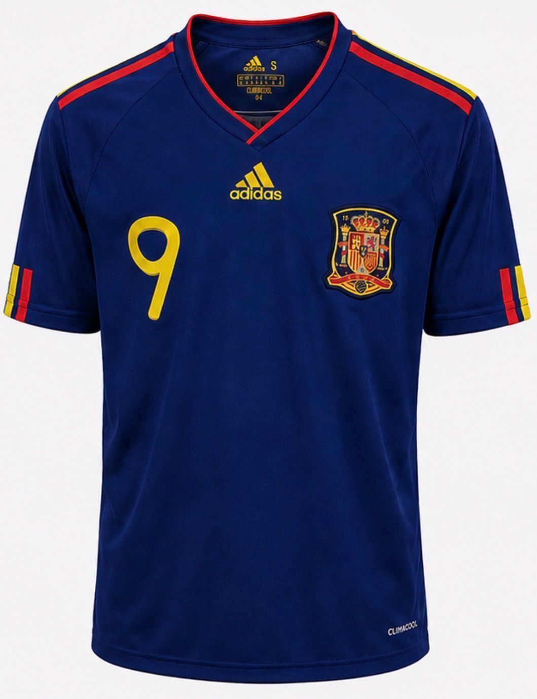 Spain Away Kit World Cup 2010