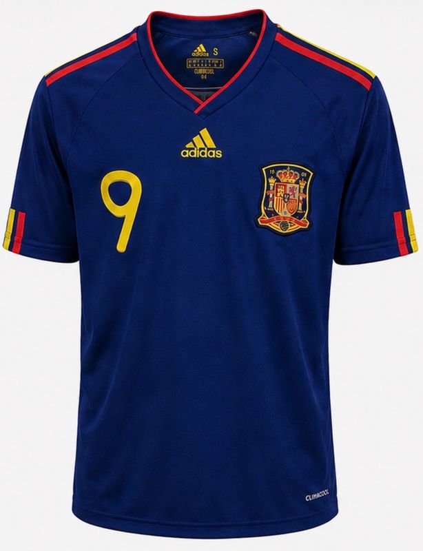 Spain Away Kit World Cup 2010