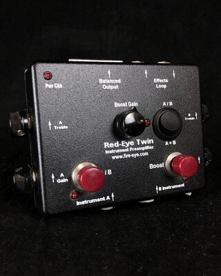 Fire-Eye Red-Eye Twin Instrument Preamplifier