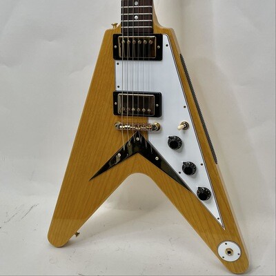 2022 Gibson Custom Shop &#39;58 Reissue Flying V Korina