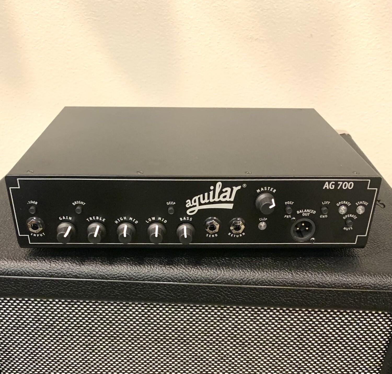 New Aguilar AG700 Bass Amplifier