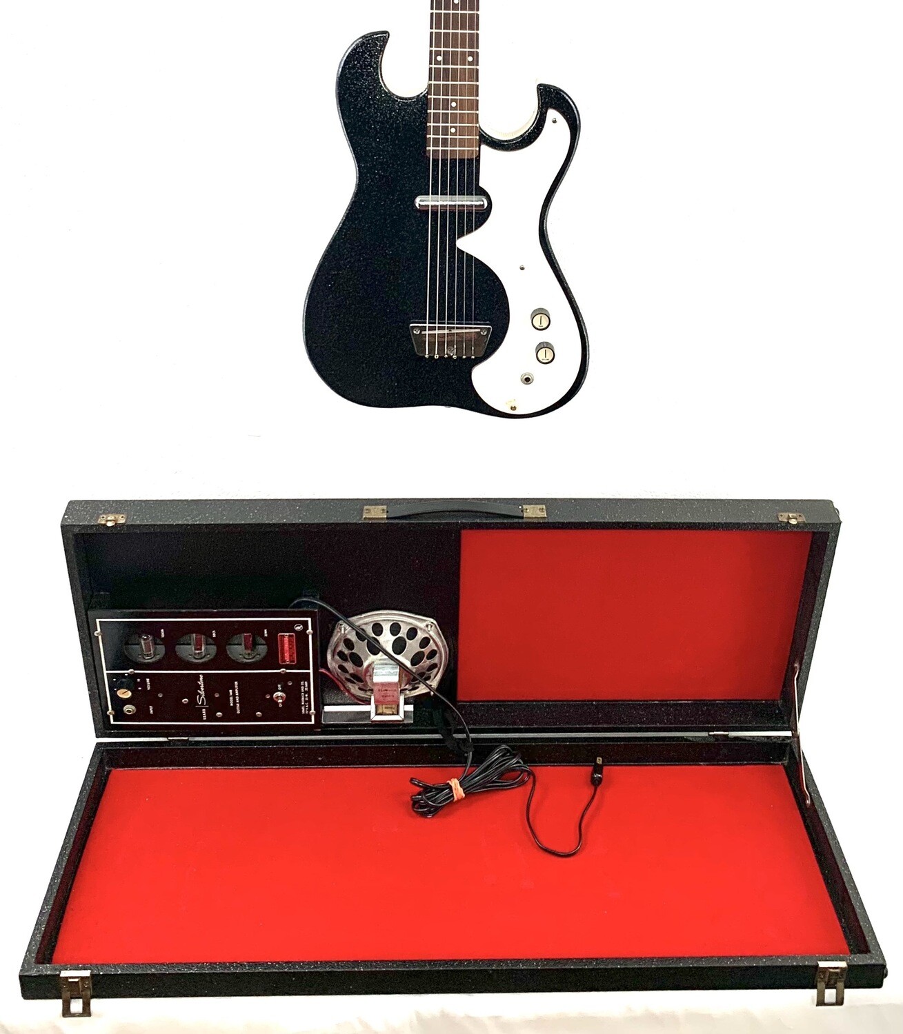 1960's Silvertone 1448 w/ Case Amp