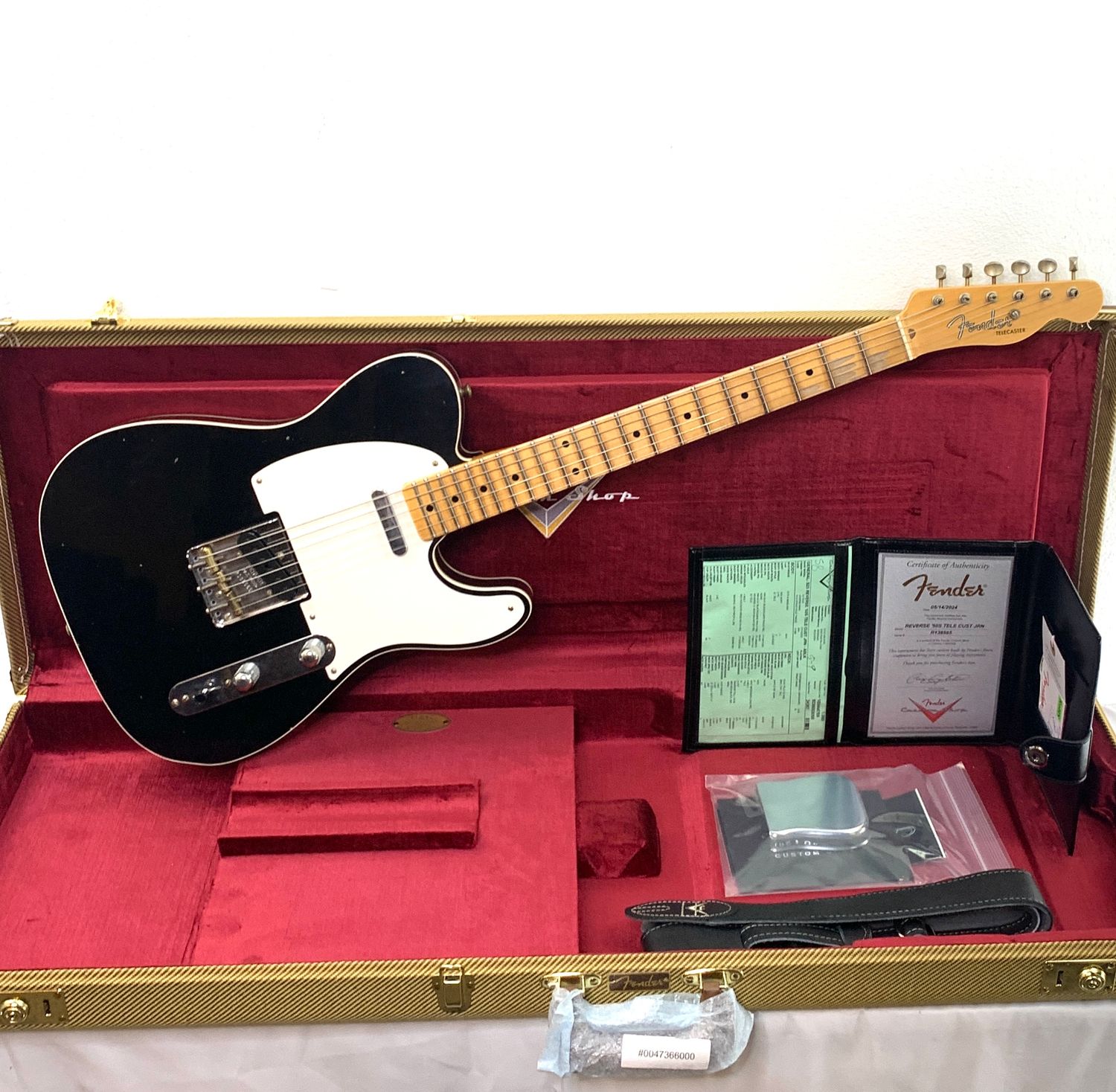 New Fender Custom Shop Reverse &#39;50s Telecaster Custom Journeyman