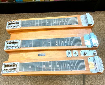 1940&#39;s Fender Dual Professional 8 Custom Triple Neck Lap Steel