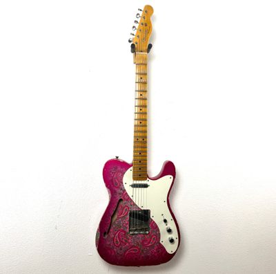 New Fender Custom Shop LTD 50s Pink Paisley Thinline Telecaster Relic