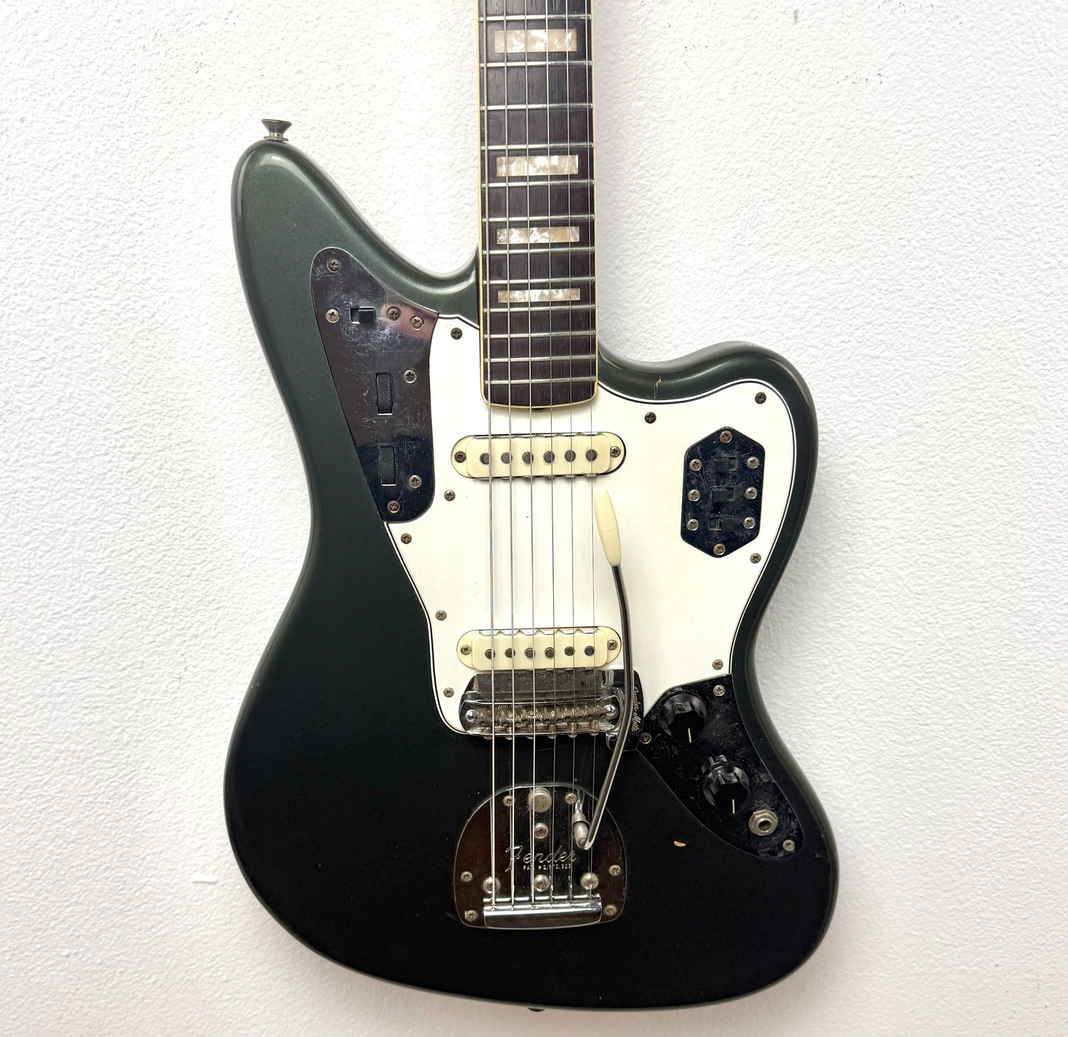 1966 Fender Jaguar Charcoal Frost