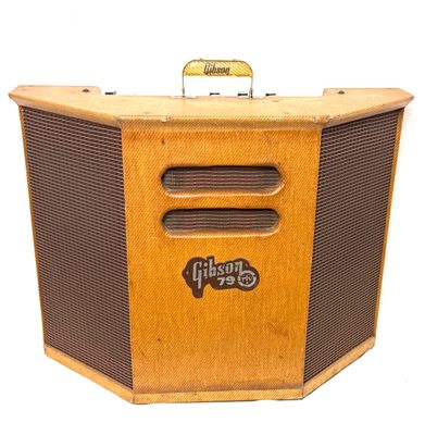 1961 Gibson 679 RVT 2x10 Stereo Amp