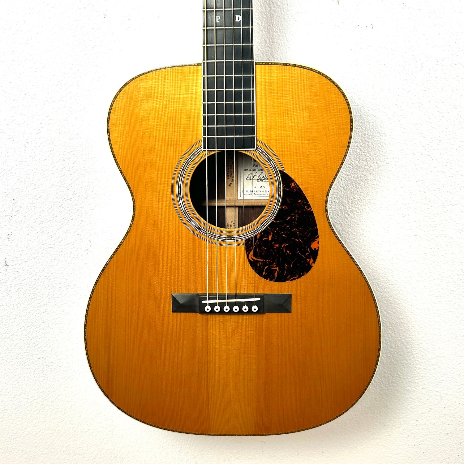 2008 Martin OM-30 DB Pat Donohue Custom Artist Edition #33