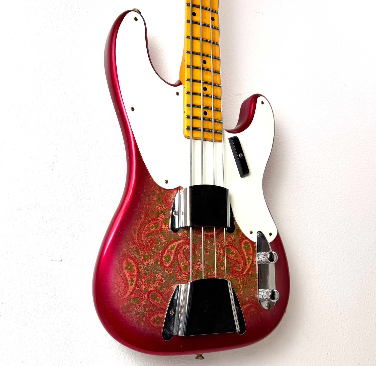 New Fender Custom Shop LTD Pink Paisley 54 Precision Bass Journeyman