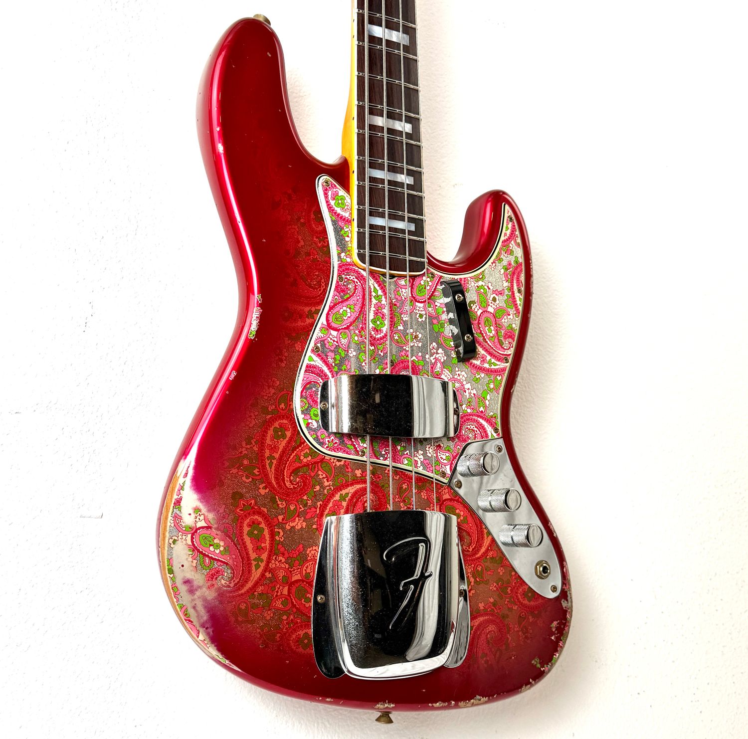 New Fender Custom Shop LTD Paisley Jazz Bass Heavy Relic