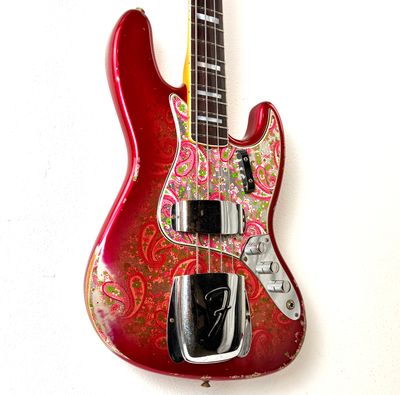 New Fender Custom Shop LTD Paisley Jazz Bass Heavy Relic