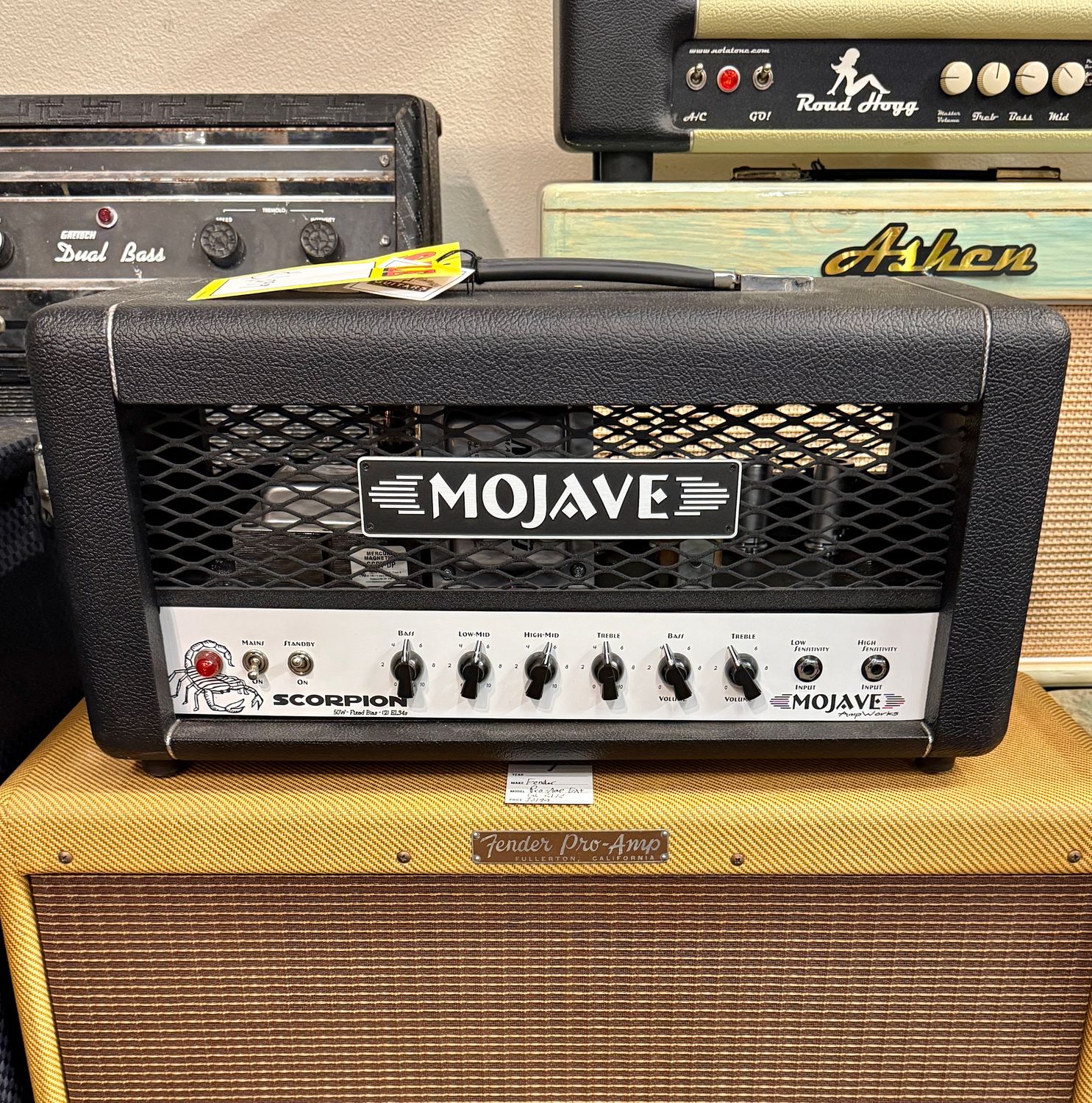Mojave Scorpion 50 watt Plexi Style Amplifier