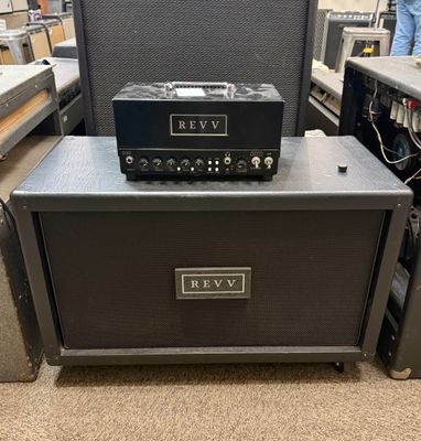 REVV G20 2-Channel 20-Watt Guitar Amp Head w/ 2x12 Cabinet