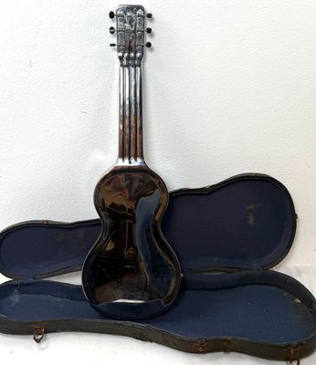 1937 Rickenbacker Silver Hawaiian Model NS