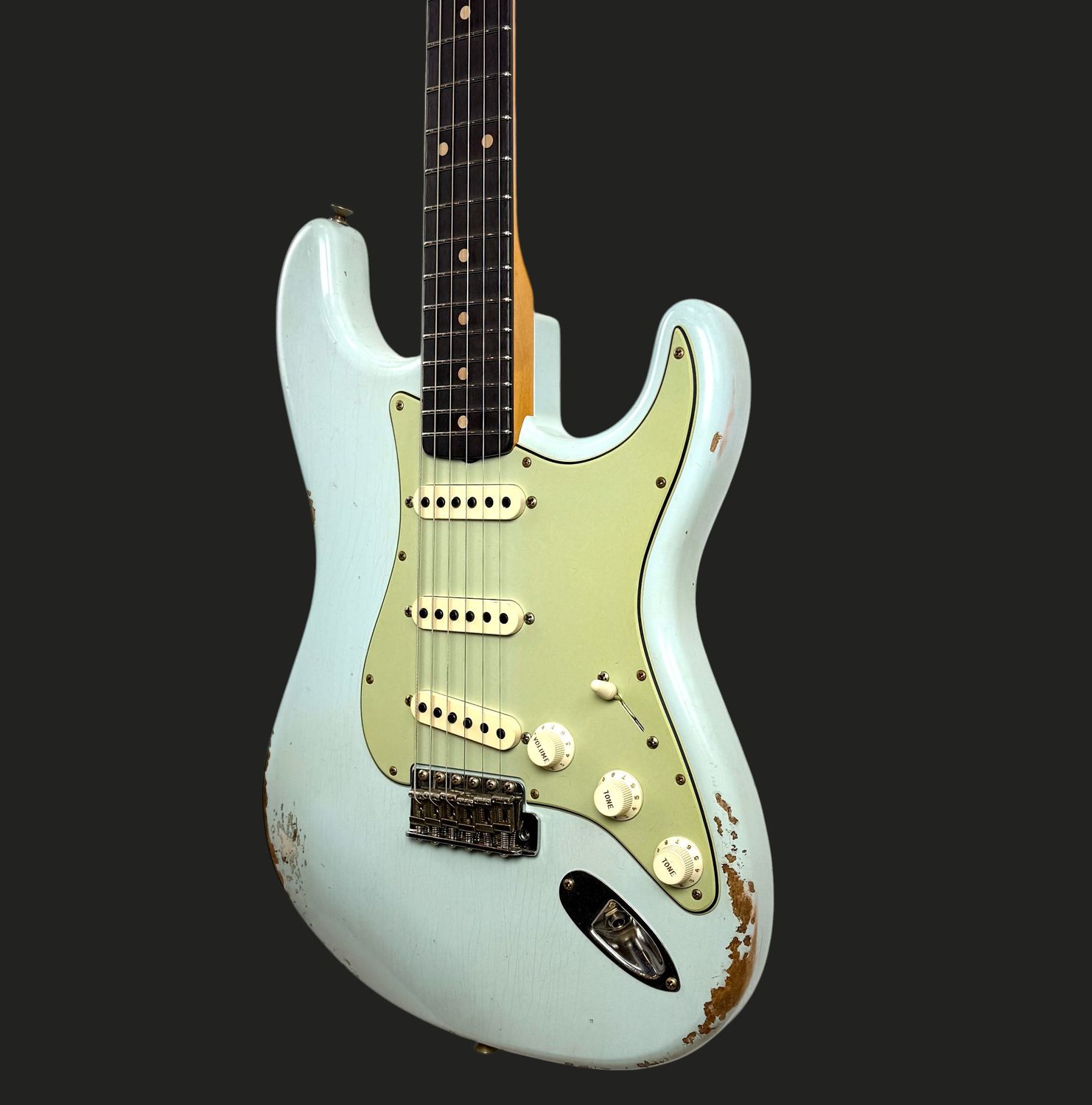 New Fender Custom Shop LR25 1960 Stratocaster Relic w/ Matching Headstock New Fender Custom Shop LR25 1960 Stratocaster Relic w/ Matching Headstock