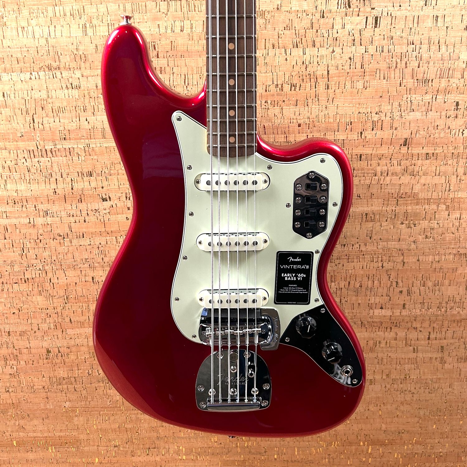 New Fender Vintera III Early 60's Bass VI