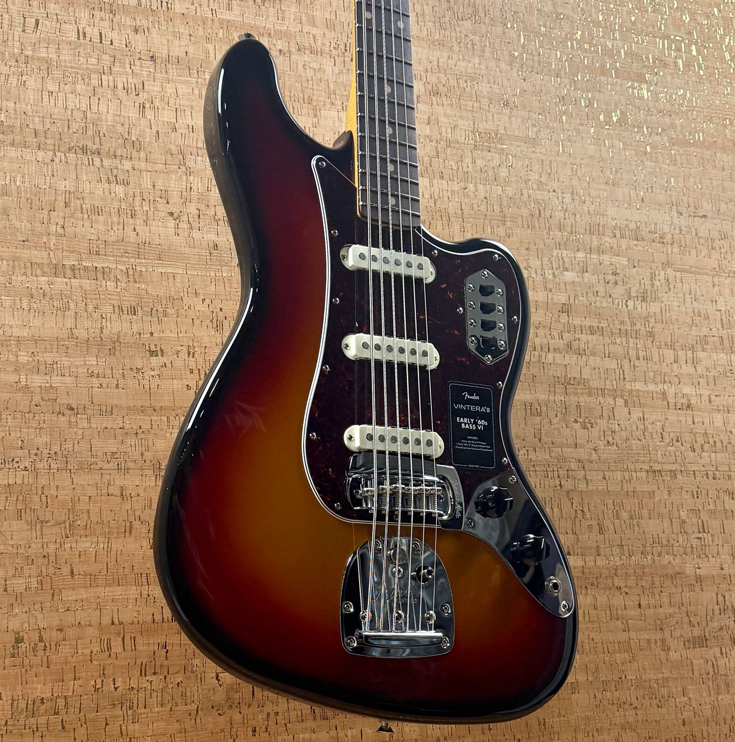 New Fender Vintera III Early 60's Bass VI New Fender Vintera III Early 60's Bass VI