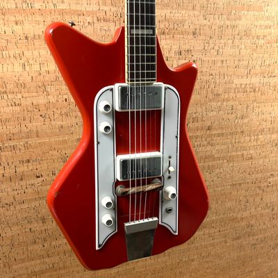 1960's Airline JB Hutto Wood Body