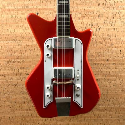 1960's Airline JB Hutto Wood Body